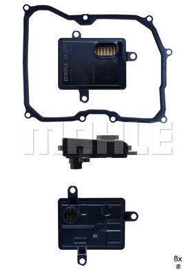 Hydraulic Filter, automatic transmission MAHLE HX275D 2