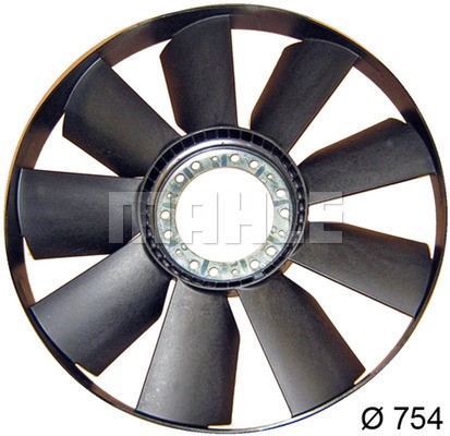 Fan Wheel, engine cooling MAHLE CFW42000P 3
