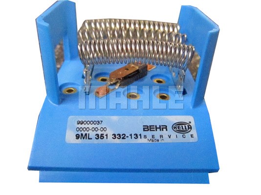 Resistor, interior blower MAHLE ABR82000P 3
