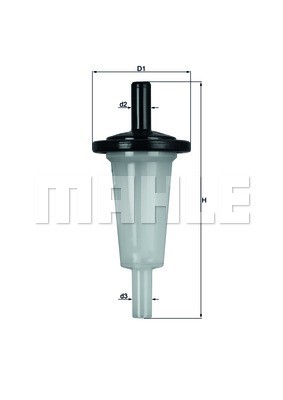 Fuel Filter MAHLE KL23OF