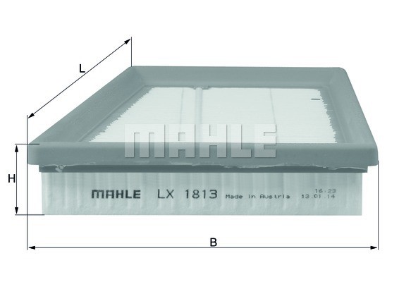 Air Filter MAHLE LX1813