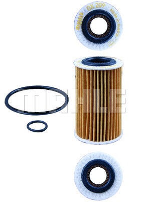 Oil Filter MAHLE OX209D 6