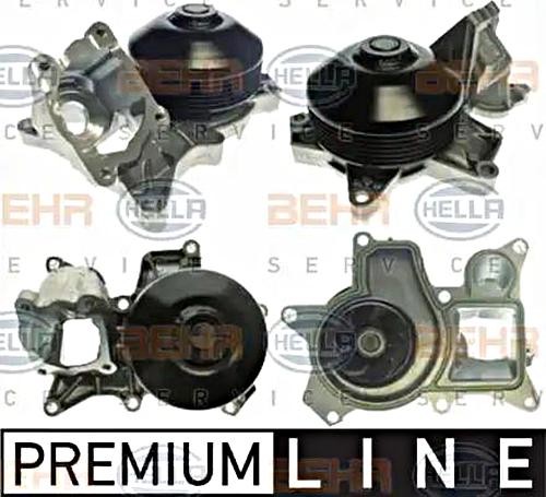 Water Pump, engine cooling MAHLE CP434000P