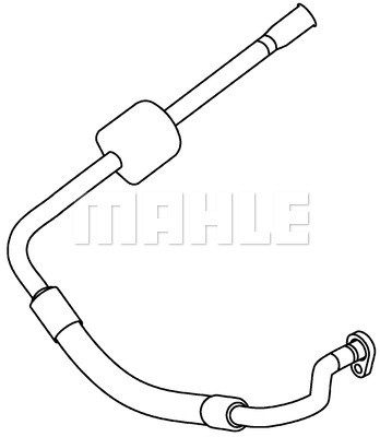 High-/Low Pressure Line, air conditioning MAHLE AP97000P