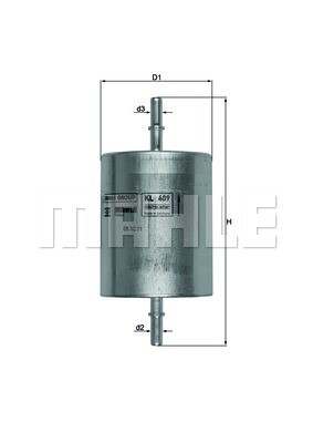 Fuel Filter MAHLE KL409