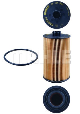 Oil Filter MAHLE OX157D 2