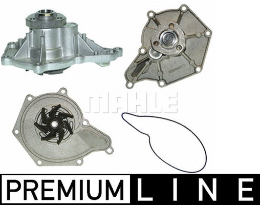 Water Pump, engine cooling MAHLE CP266000P 2