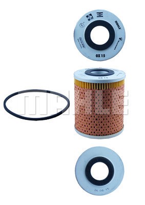 Oil Filter MAHLE OX15D 2