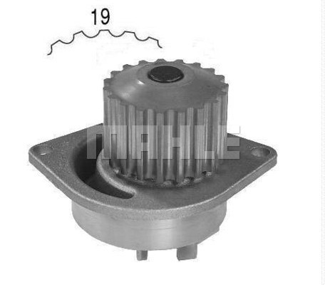 Water Pump, engine cooling MAHLE CP50000S