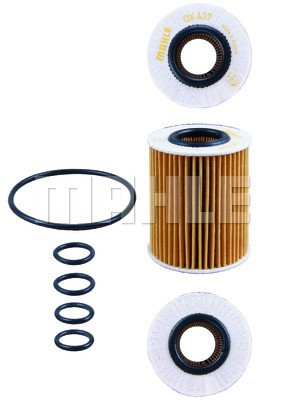 Oil Filter MAHLE OX437D 2