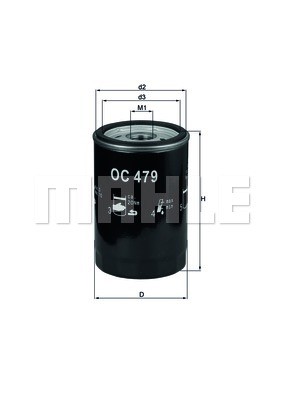 Oil Filter MAHLE OC479