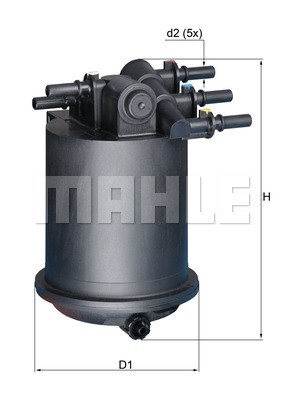 Fuel Filter MAHLE KL414