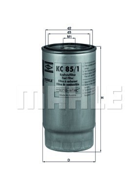 Fuel Filter MAHLE KC85/1