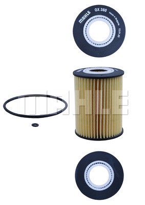 Oil Filter MAHLE OX380D 8
