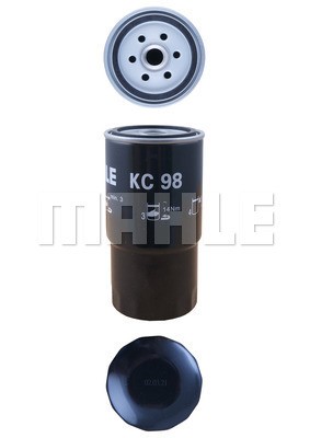 Fuel Filter MAHLE KC98 2