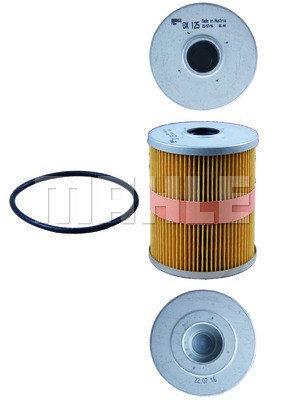 Oil Filter MAHLE OX125D 2