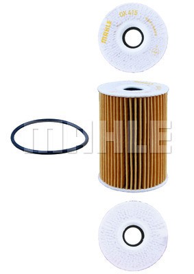 Oil Filter MAHLE OX415D 2