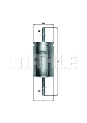 Fuel Filter MAHLE KL559