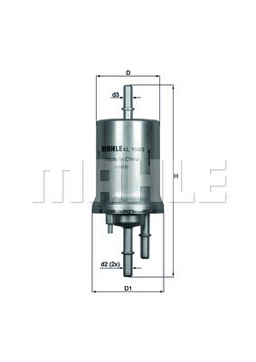 Fuel Filter MAHLE KL156/3