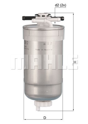 Fuel Filter MAHLE KL233/2