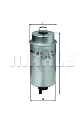 Fuel Filter MAHLE KC116