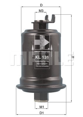 Fuel Filter MAHLE KL131