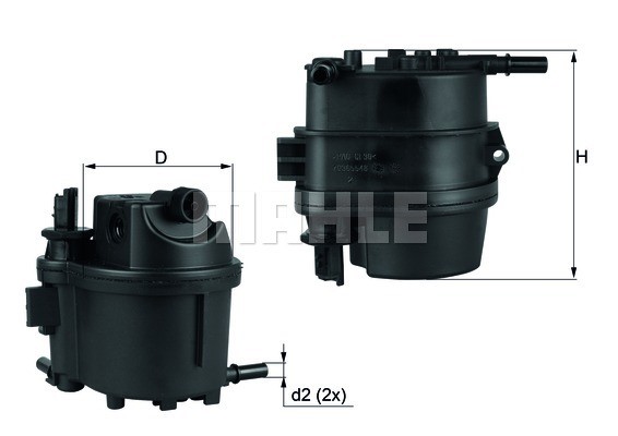 Fuel Filter MAHLE KL779