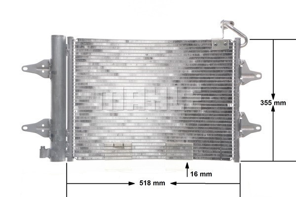 Condenser, air conditioning MAHLE AC359000S 13