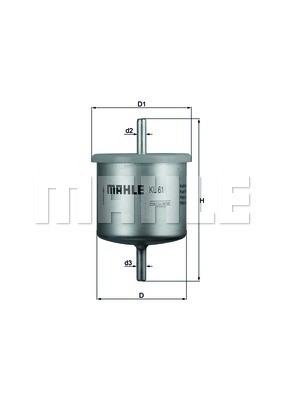 Fuel Filter MAHLE KL61