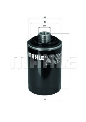 Oil Filter MAHLE OC456