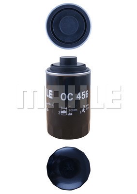 Oil Filter MAHLE OC456 2