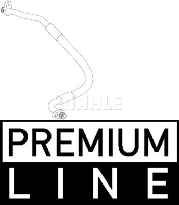 High Pressure Line, air conditioning MAHLE AP134000P