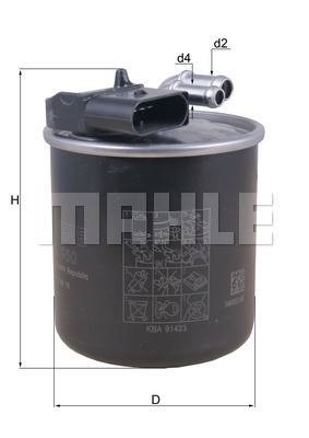 Fuel Filter MAHLE KL950
