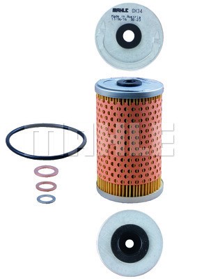 Oil Filter MAHLE OX34D 2