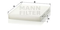 Filter, interior air MANN-FILTER CU25332