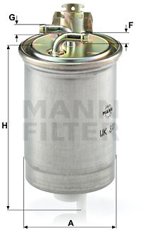 Fuel Filter MANN-FILTER WK841