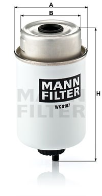 Fuel Filter MANN-FILTER WK8107