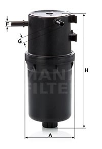 Fuel Filter MANN-FILTER WK9016
