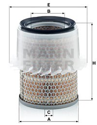 Air Filter MANN-FILTER C16148