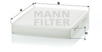 Filter, interior air MANN-FILTER CU2440