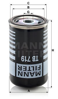 Air Dryer Cartridge, compressed-air system MANN-FILTER TB719