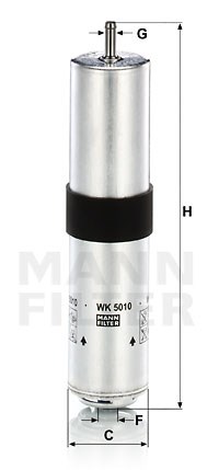 Fuel Filter MANN-FILTER WK5010