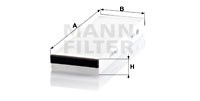 Filter, interior air MANN-FILTER CU30232