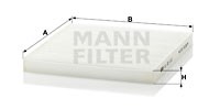 Filter, interior air MANN-FILTER CU22010
