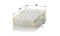 Filter, interior air MANN-FILTER CU1823