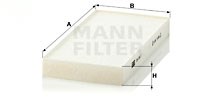 Filter, interior air MANN-FILTER CU18112