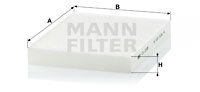 Filter, interior air MANN-FILTER CU2335