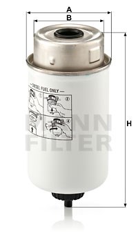 Fuel Filter MANN-FILTER WK8014
