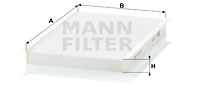 Filter, interior air MANN-FILTER CU2629