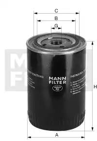 Oil Filter MANN-FILTER W718